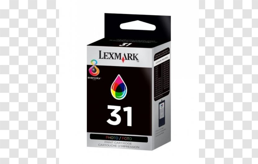 Lexmark Cartridge No. 100XL Ink - World - 1-pack Yellow600 Pg Cartridge1-pack TonerPrinter Transparent PNG