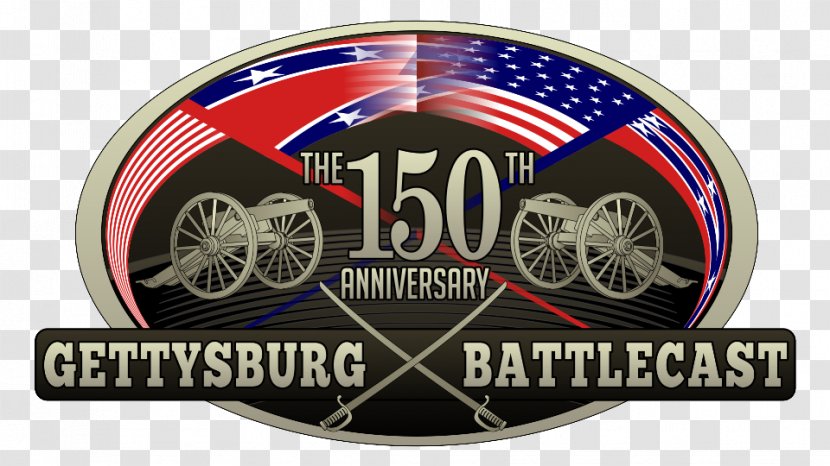 Label Logo Emblem Brand - Battle Of Gettysburg Transparent PNG