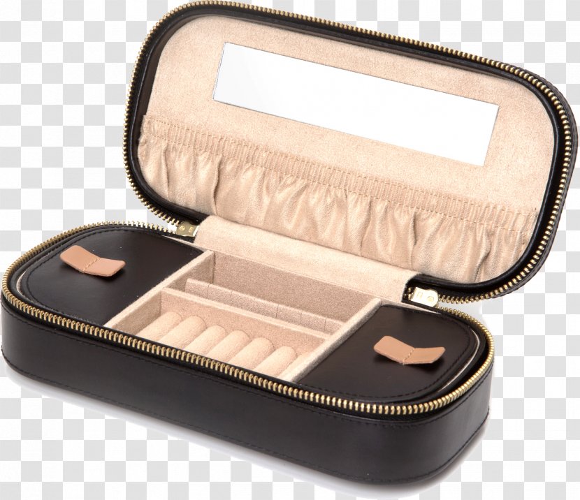 Casket Jewellery Leather Case Box - Zipper Transparent PNG