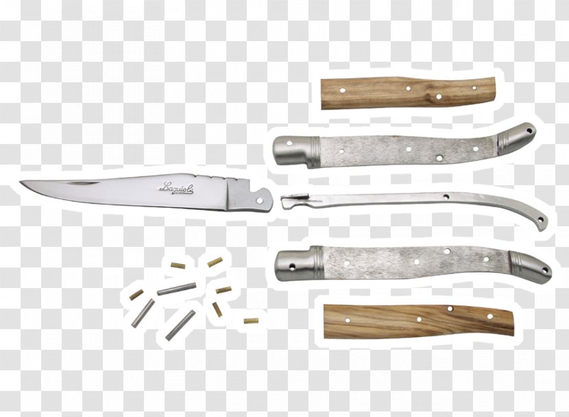 Laguiole Knife Blade Pocketknife Corkscrew - Bowie - Adress Transparent PNG
