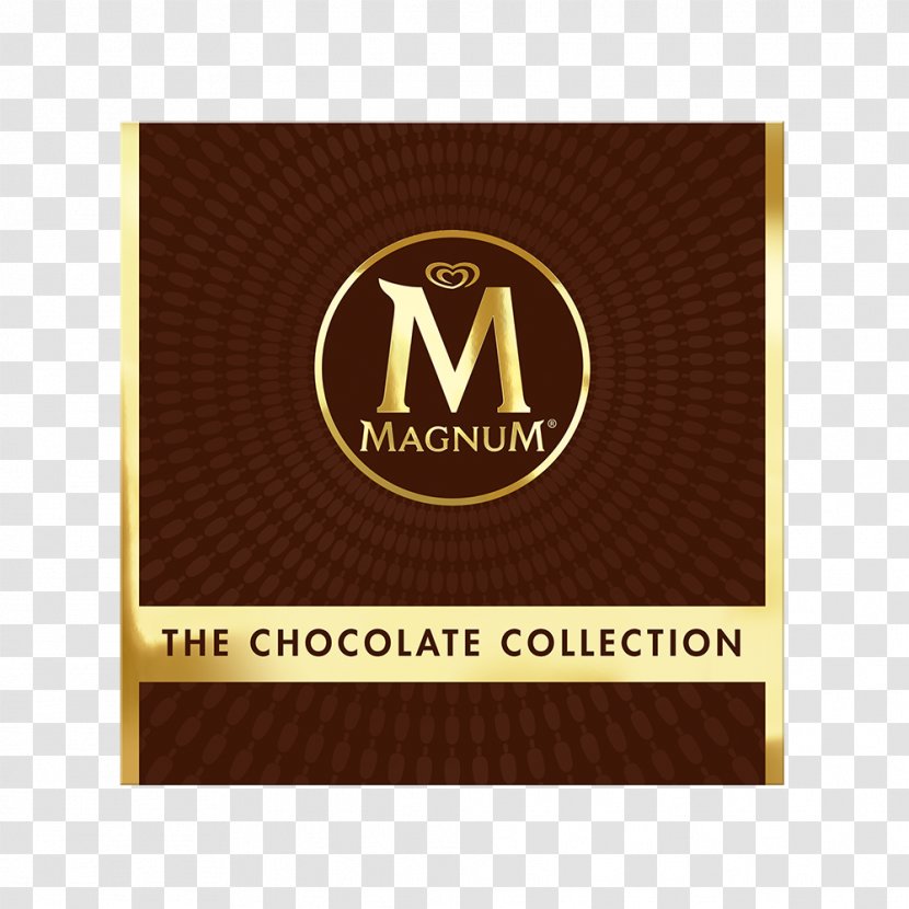 Chocolate Bar Ice Cream Praline Magnum - Label - Cocoa Bean Transparent PNG