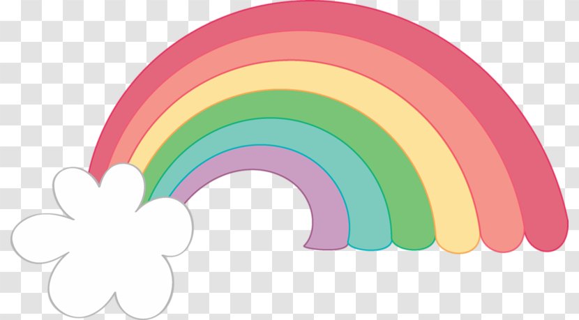 Rainbow Illustration - Sky - Hand-painted Transparent PNG