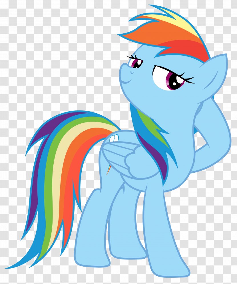 Rainbow Dash Pinkie Pie Pony Fluttershy Applejack - Horse - Koh Phi Transparent PNG