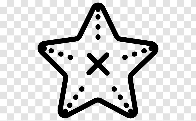 Starfish Clip Art - Fivepointed Star Transparent PNG