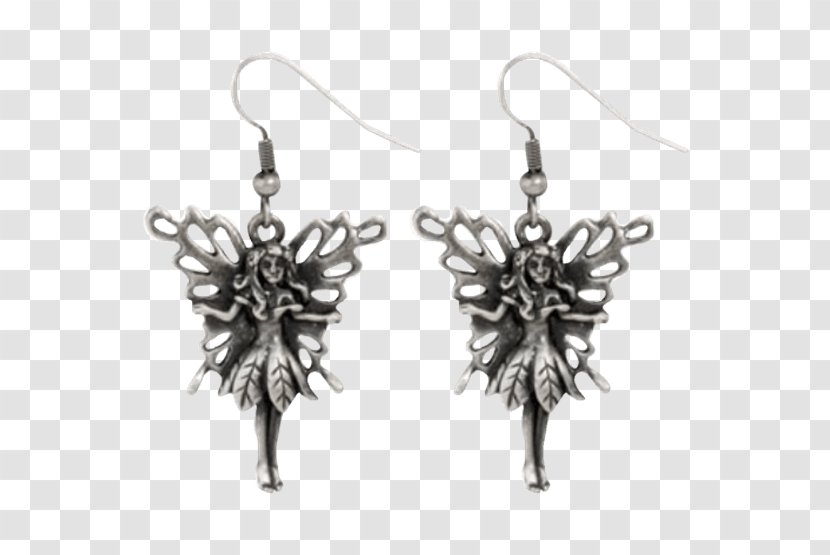 Earring Body Jewellery White Fairy - Woodland Transparent PNG