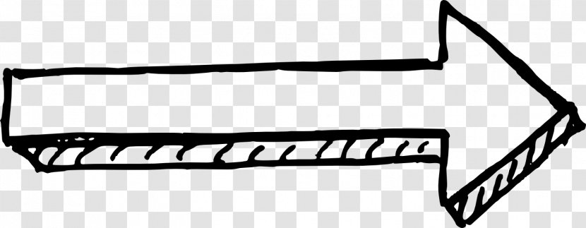 Drawing Arrow Sketch - Area Transparent PNG