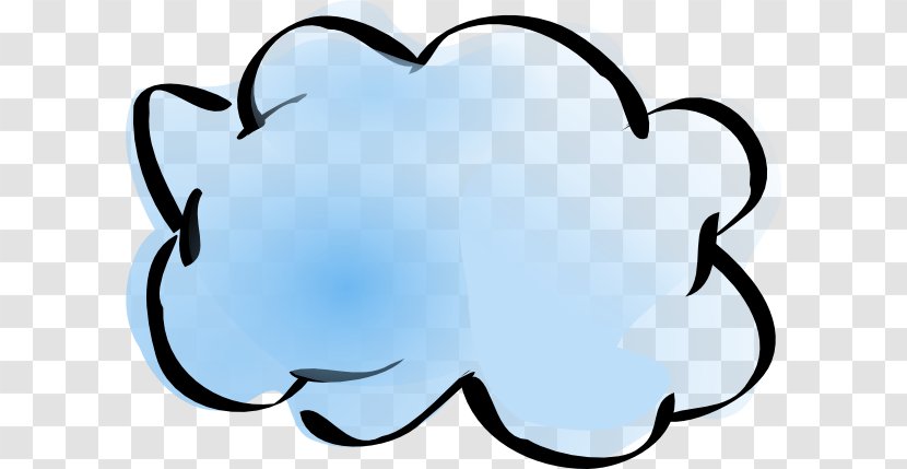 Cloud Free Clip Art - Heart - Internet Blue Cliparts Transparent PNG