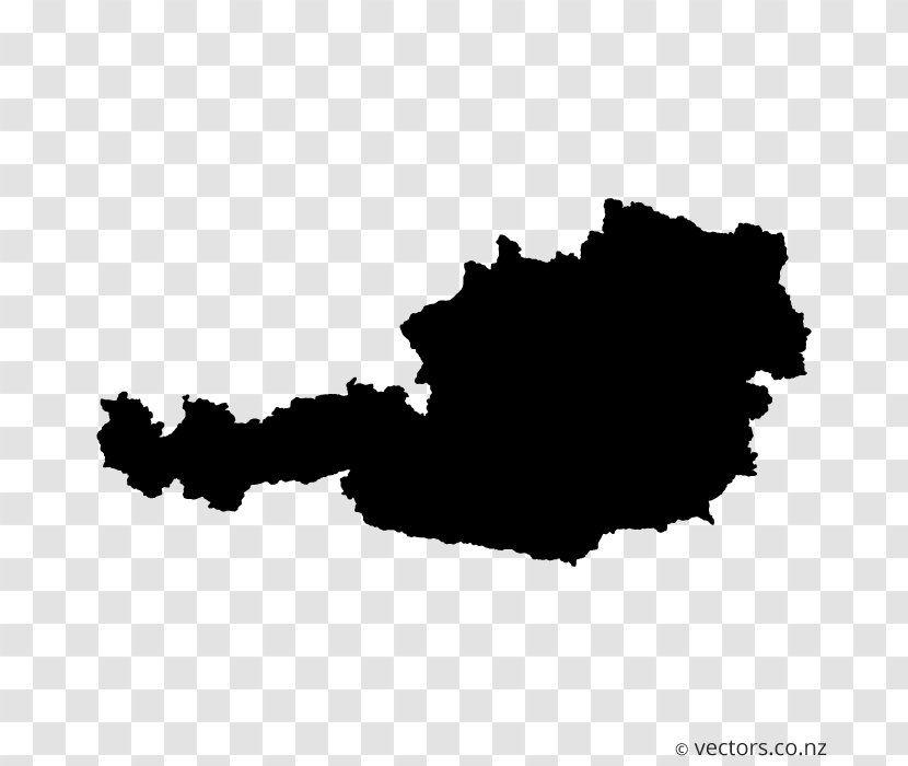 Austria United States Royalty-free - Map - Blank Vector Transparent PNG