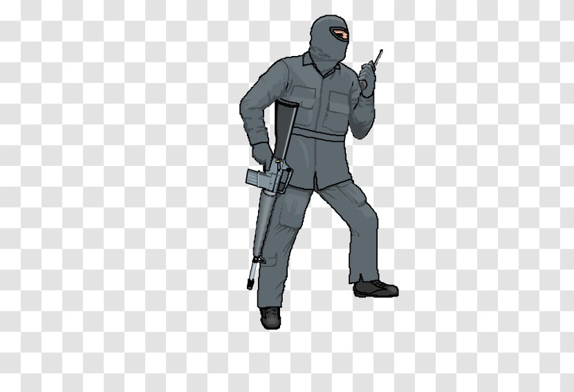 Soldier Police - Fictional Character - Take Military Walkie-talkie Transparent PNG