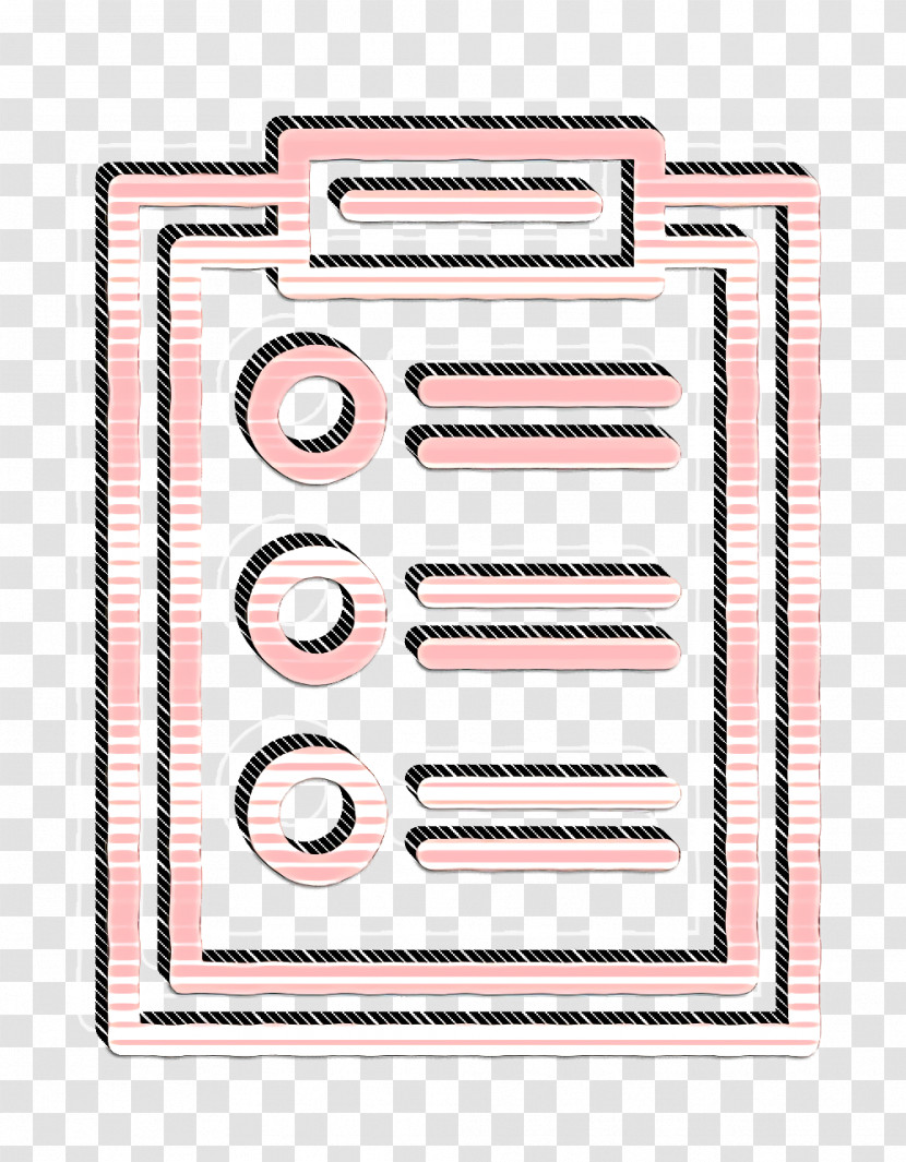 Medical Set Icon Notepad Icon Transparent PNG