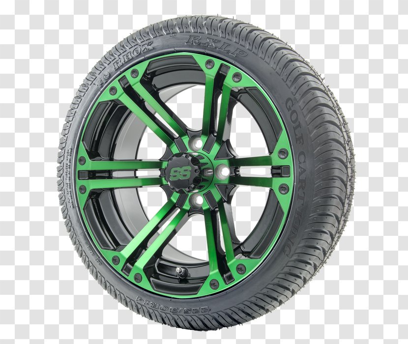 Motor Vehicle Tires Car Alloy Wheel Spoke - Cart Wheels Transparent PNG