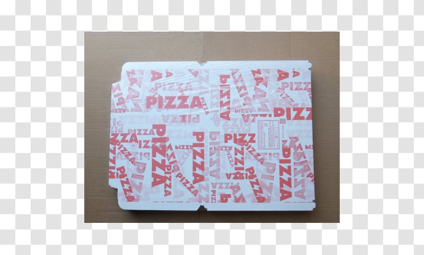 Paper Pink M Rectangle Font - Label - Pizza Box Transparent PNG