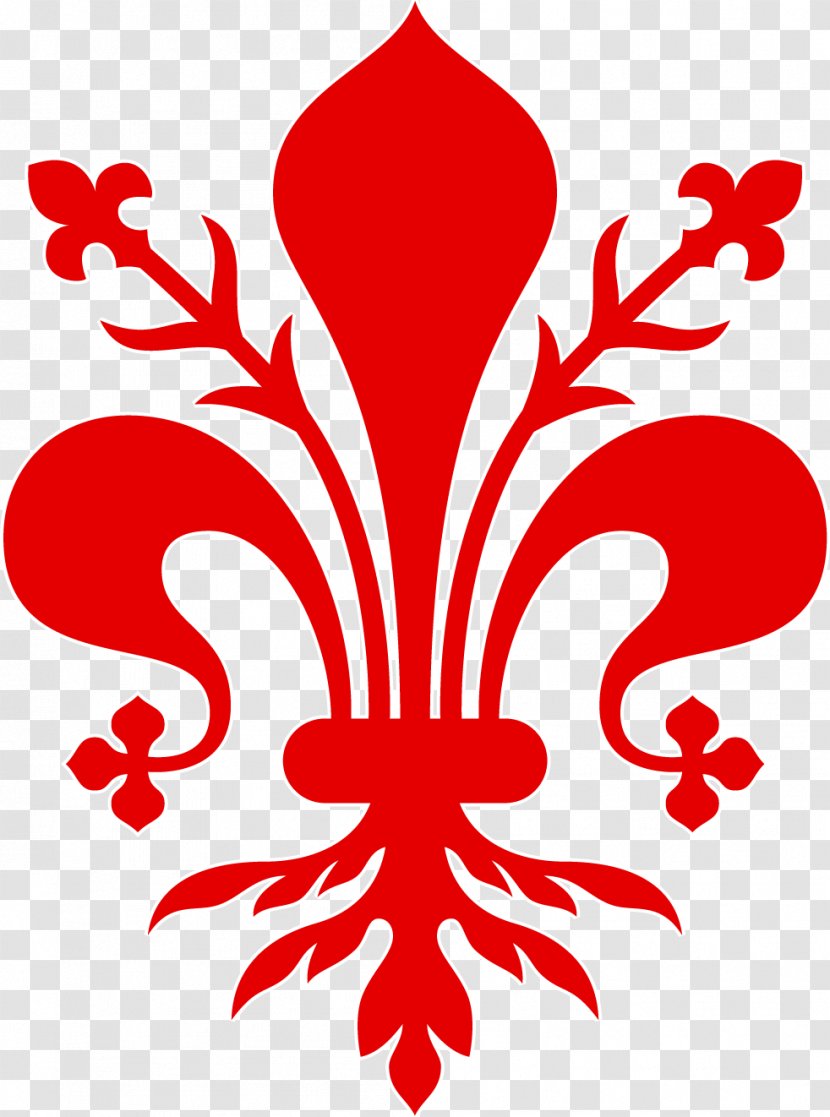 Republic Of Florence Fleur-de-lis Wikimedia Commons Clip Art - Flora - Medieval Transparent PNG