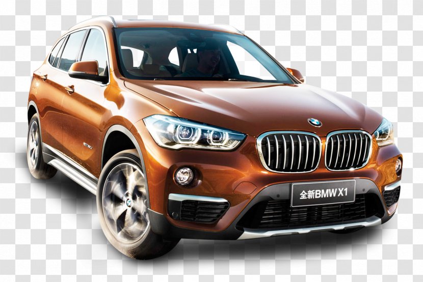 2016 BMW X1 2015 2018 2017 XDrive28i - Mid Size Car - Orange Transparent PNG