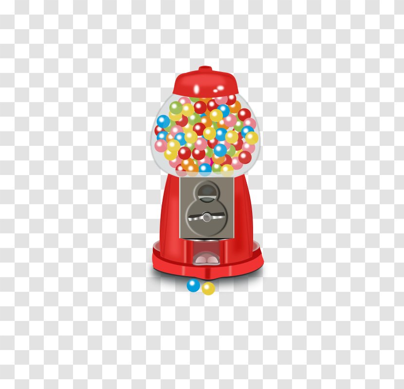 Chewing Gum Gumball Machine Bubble Clip Art - Play Transparent PNG