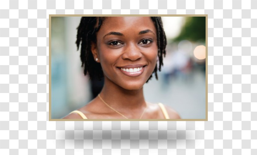 Smile African American Black Woman Happiness - Watercolor - Smiling Transparent PNG