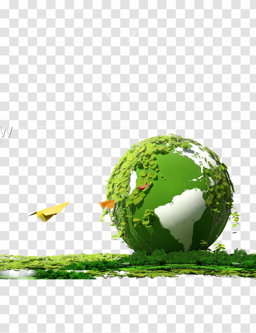 Earth Natural Environment Environmentally Friendly - Tree - Green Transparent PNG
