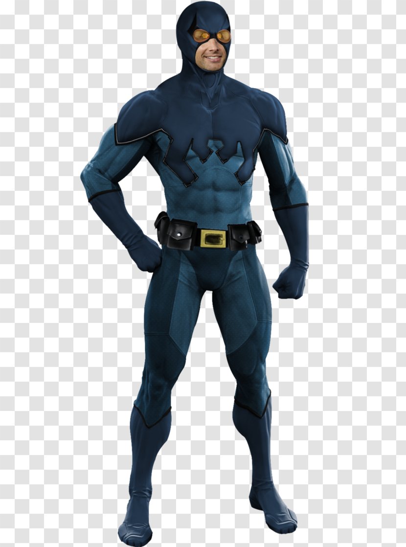 Ted Kord Blue Beetle Booster Gold Superhero Batman - Fictional Character Transparent PNG