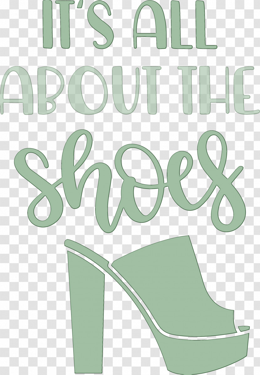 Green Logo Font Shoe Meter Transparent PNG