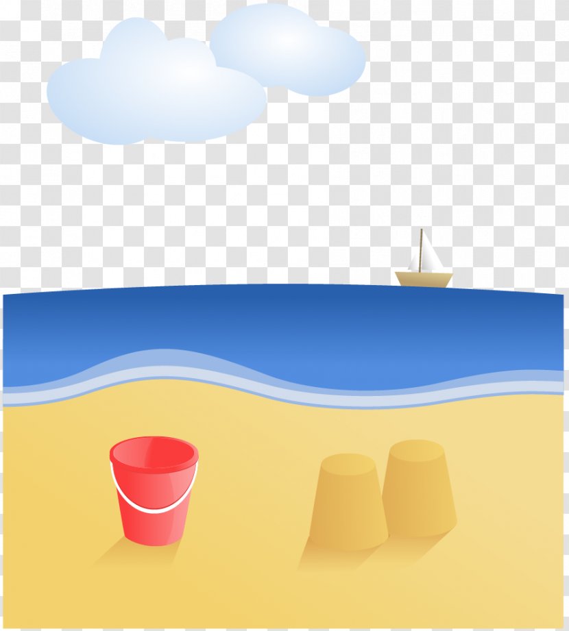 Bucket Transparency And Translucency Illustration - 3d Computer Graphics - Vector Beach Transparent PNG
