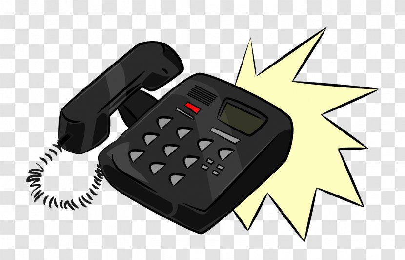 Telephone Ringing Mobile Phones Clip Art - Technology - Phone-booth Transparent PNG