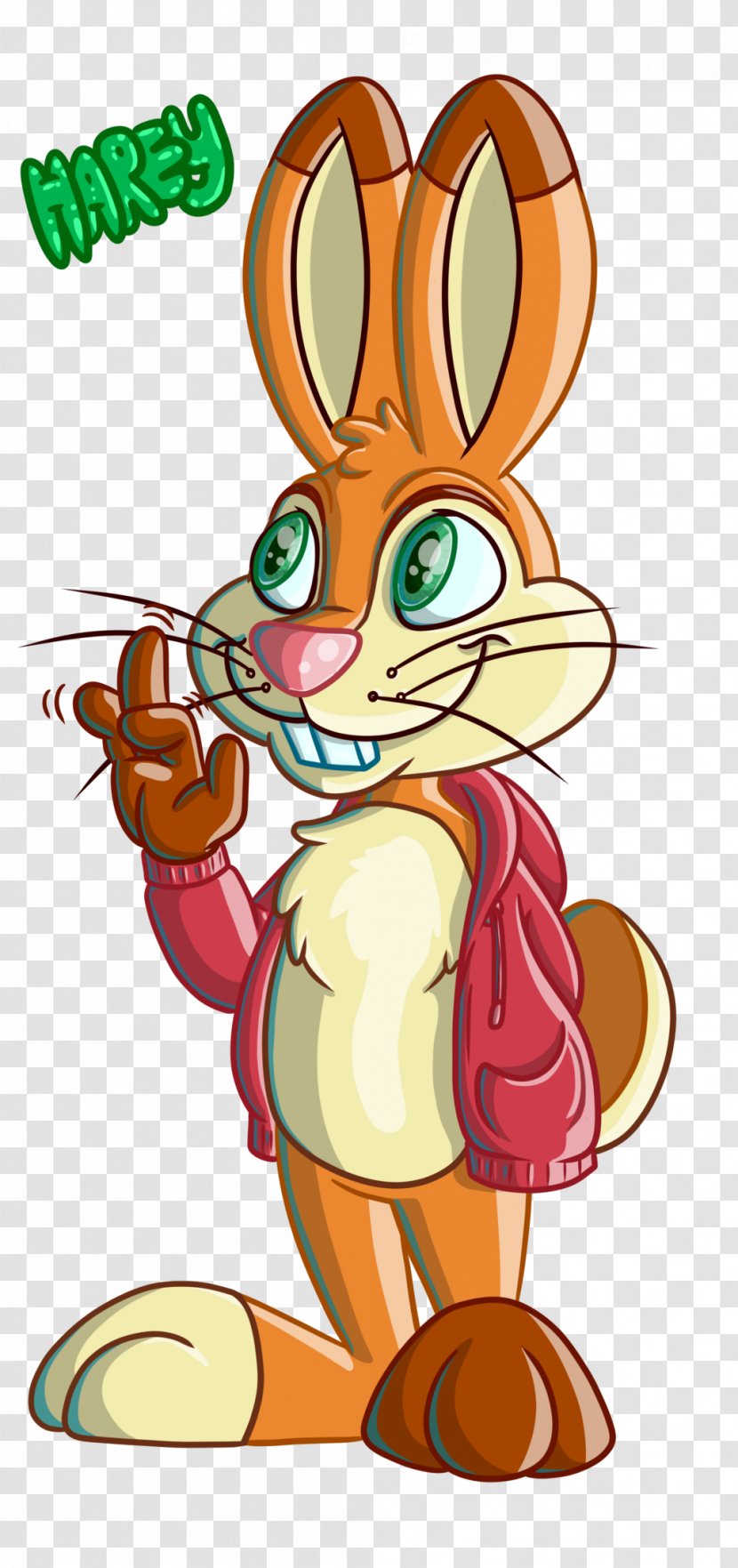 Rabbit Illustration Hare Easter Bunny Art - Work Of - Roger Cartoon Transparent PNG