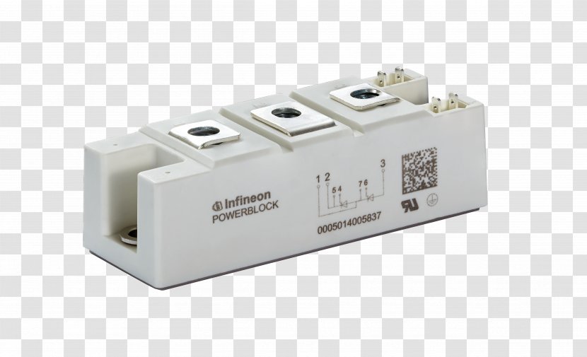 Electronic Component Infineon Technologies Thyristor Diode Electronics - Electric Current Transparent PNG