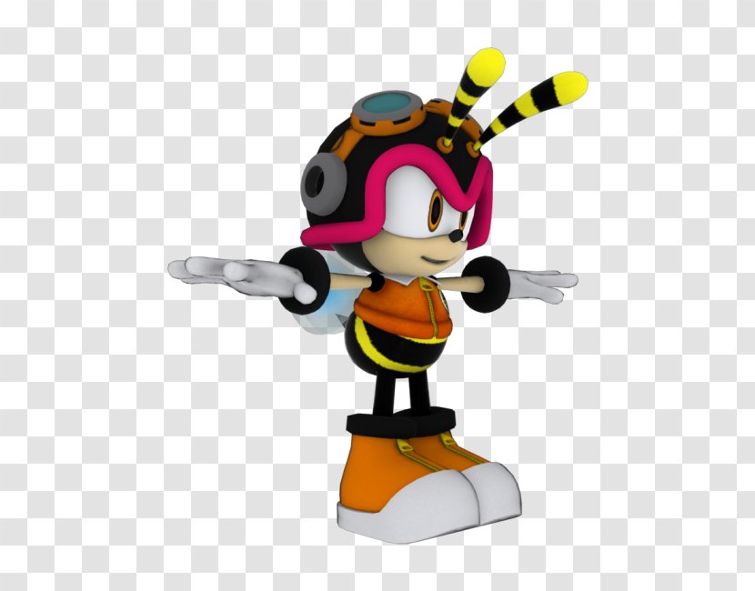 Sonic Heroes Generations Charmy Bee Forces Metal - Animation Transparent PNG