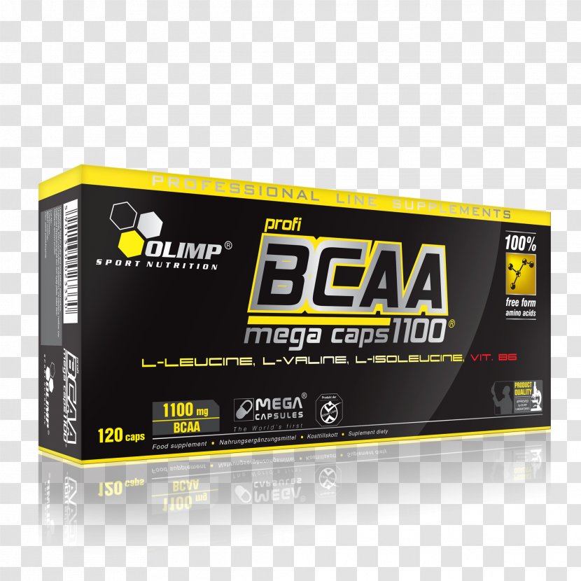 Olimp BCAA 1100 Mega Caps 120 Branched-chain Amino Acid Nutrition - Bishkek - Bcaa Transparent PNG