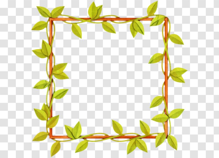 Flower Photo Frame - Leaf - Plant Transparent PNG