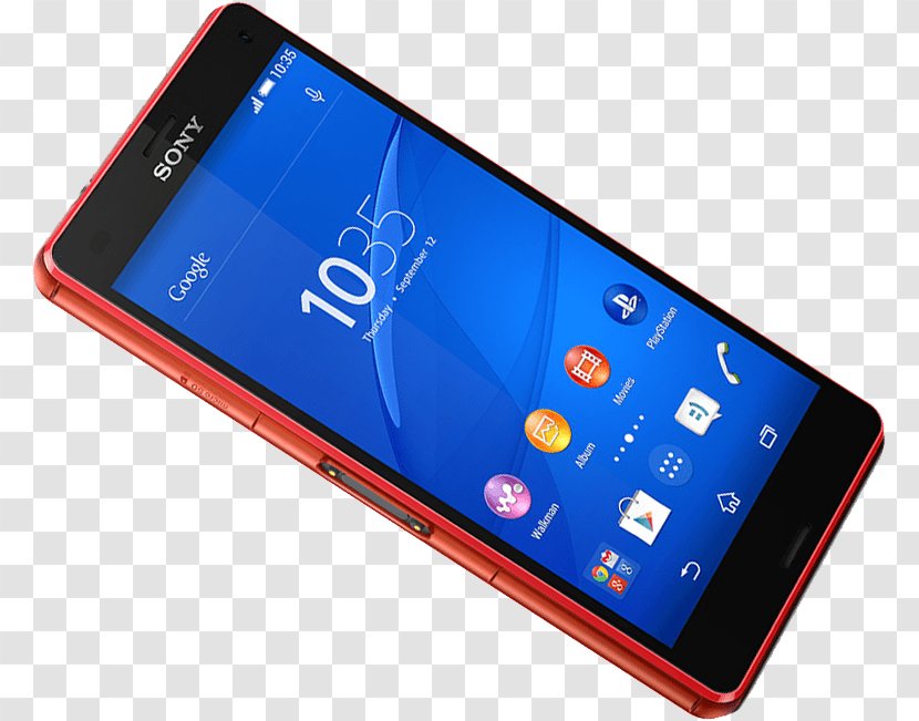Sony Xperia Z3 Compact Z5 Z3+ S - Portable Communications Device Transparent PNG