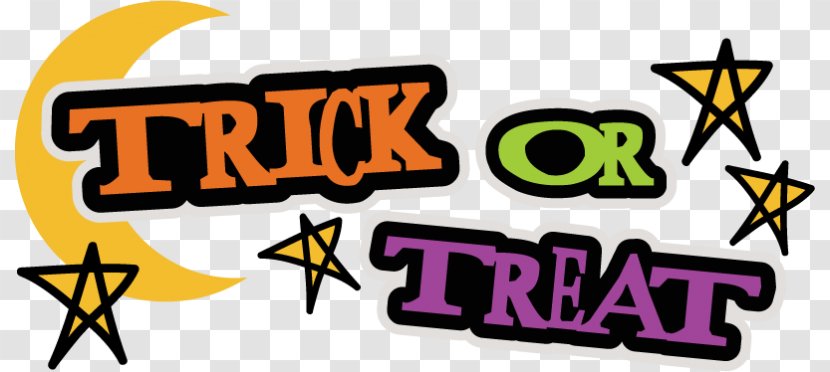 Trick-or-treating Halloween Scrapbooking Cricut Clip Art - Text Transparent PNG