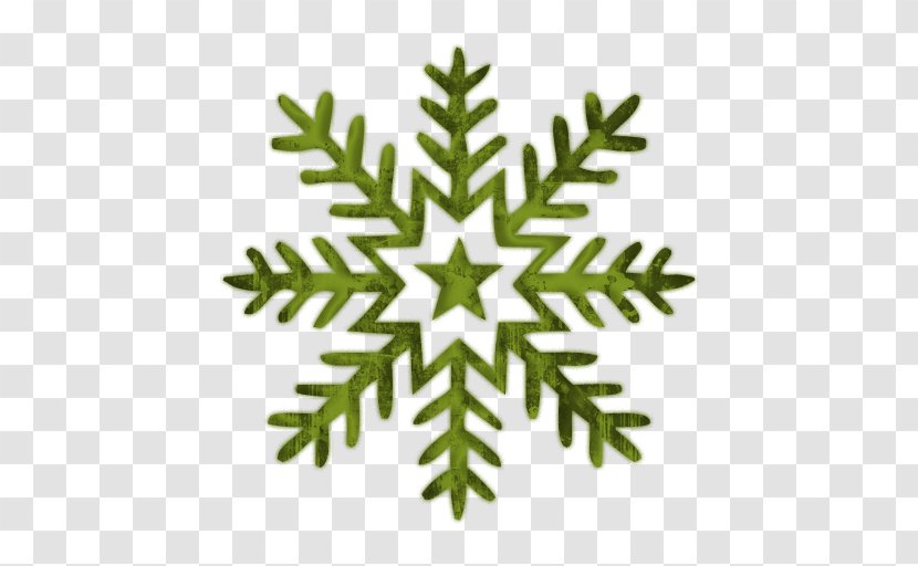 Snowflake Light Grey Clip Art - Green - Free Pictures Transparent PNG