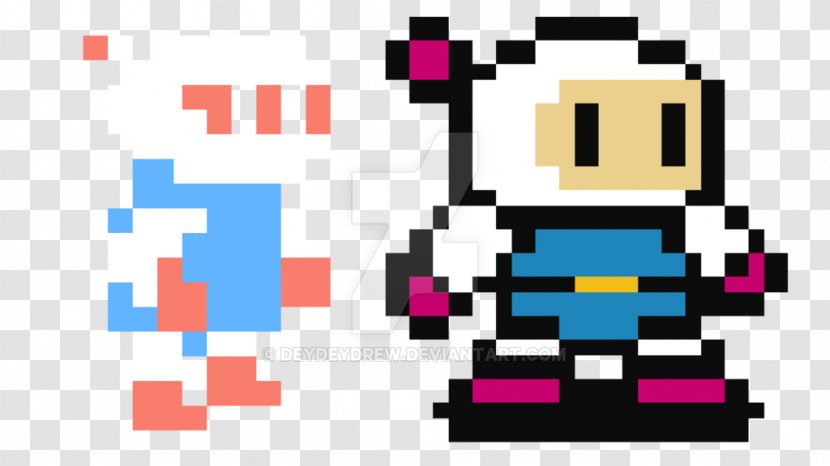 Super Bomberman Bomberman: Panic Bomber 8-bit - Art - 8 BIT Transparent PNG