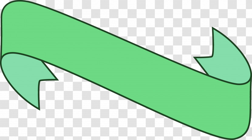 Green Leaf Line Wing Transparent PNG