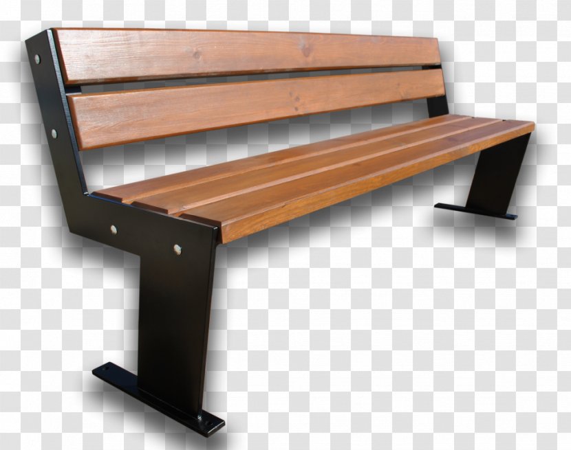 Bench Street Furniture Steel Metal - Material - Table Transparent PNG
