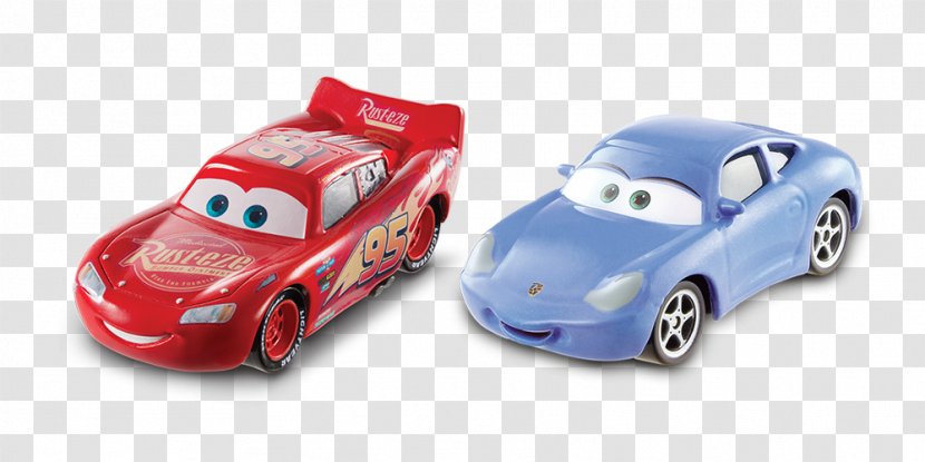 Lightning McQueen Sally Carrera Mater Die-cast Toy Cars - Vehicle Transparent PNG