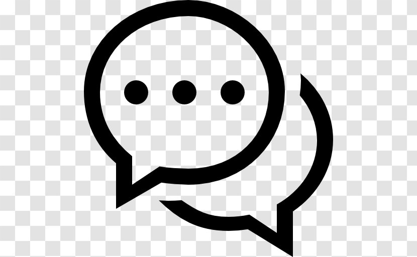 Online Chat Symbol - Emotion - Line Transparent PNG