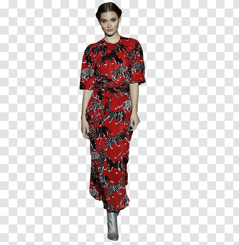 Fashion Show Runway Sleeve Costume - Carolina Herrera Transparent PNG