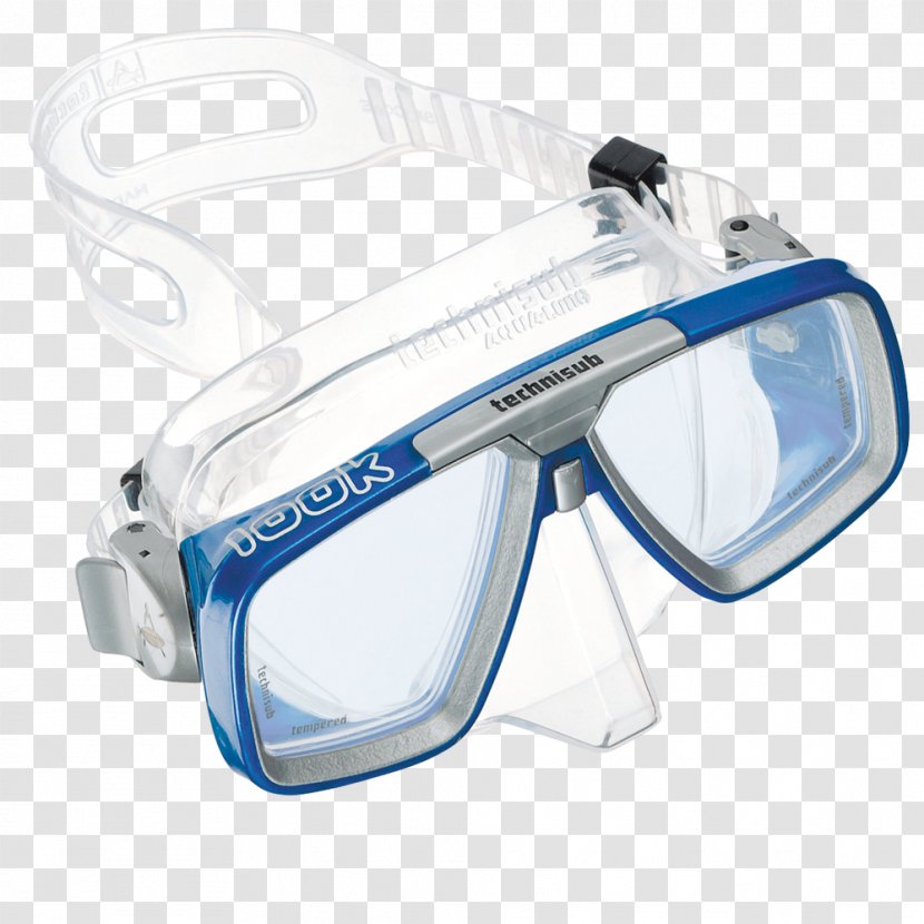 Diving & Snorkeling Masks Aqua Lung/La Spirotechnique Underwater Scuba Set - Mask Transparent PNG