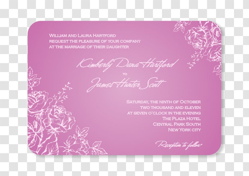 Wedding Invitation Paper Convite Gender Reveal Transparent PNG