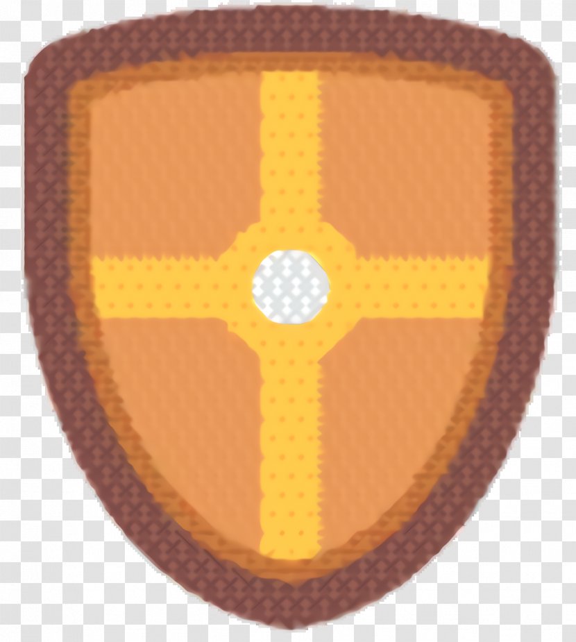 Yellow Background - Symbol - Shield Transparent PNG