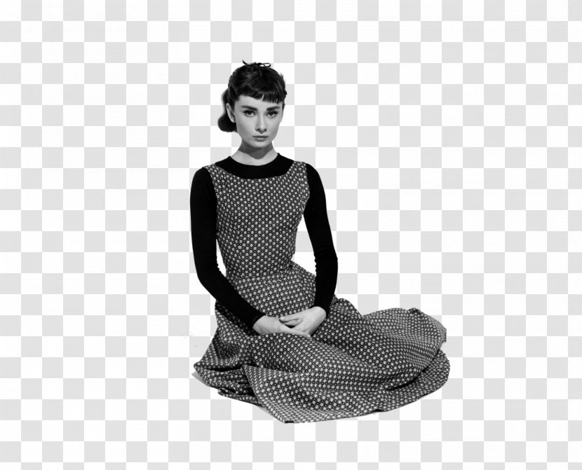 Breakfast At Tiffany's Black Givenchy Dress Of Audrey Hepburn Actor Image Photograph - Shoe Transparent PNG