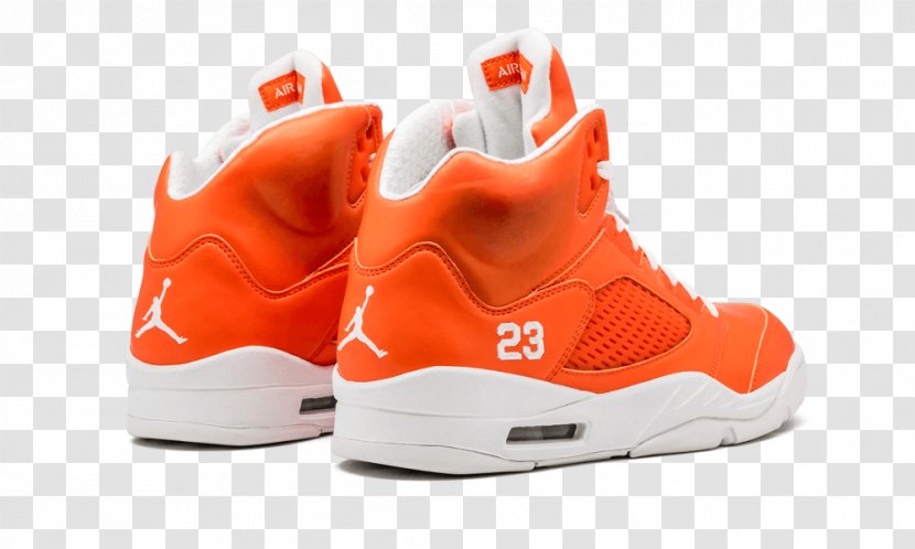Jumpman Nike Free Air Force 1 Jordan Sneakers - Orange Transparent PNG