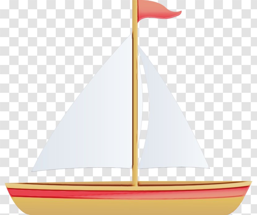 Ship Cartoon - Wet Ink - Boating Sailing Transparent PNG