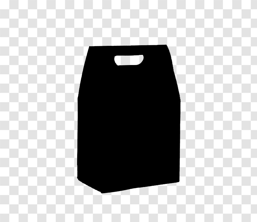 Rectangle Product Design Brand - Black M - Paper Bag Transparent PNG