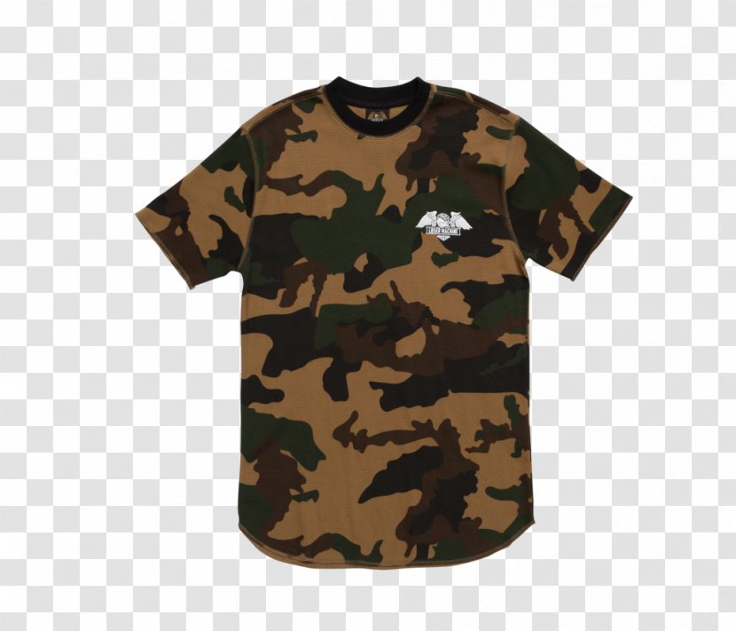 T-shirt Hoodie Military Camouflage Sleeve Browns - Tree Transparent PNG