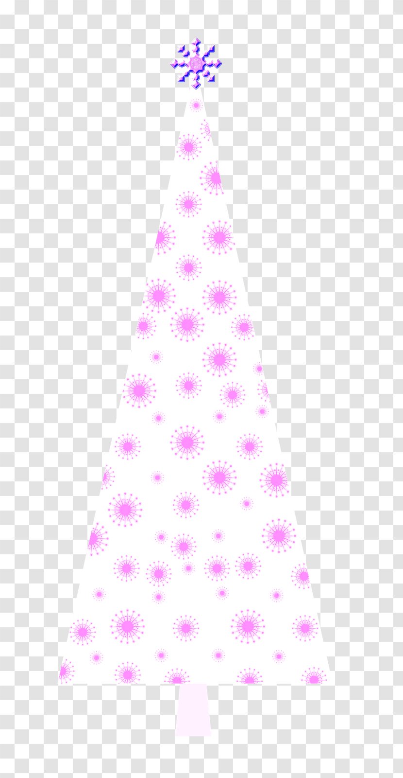 Christmas Tree Spruce Ornament Fir Pink M - Decor Transparent PNG