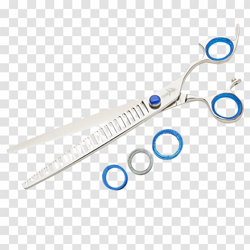 Scissors Great White Shark Handedness Hair-cutting Shears - Forging Transparent PNG