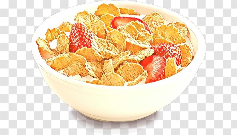 Food Cuisine Breakfast Cereal Corn Flakes Dish - Vegetarian Complete Wheat Bran Transparent PNG
